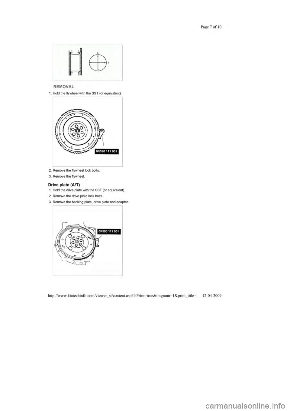 KIA SEPHIA 1996  Workshop Manual 