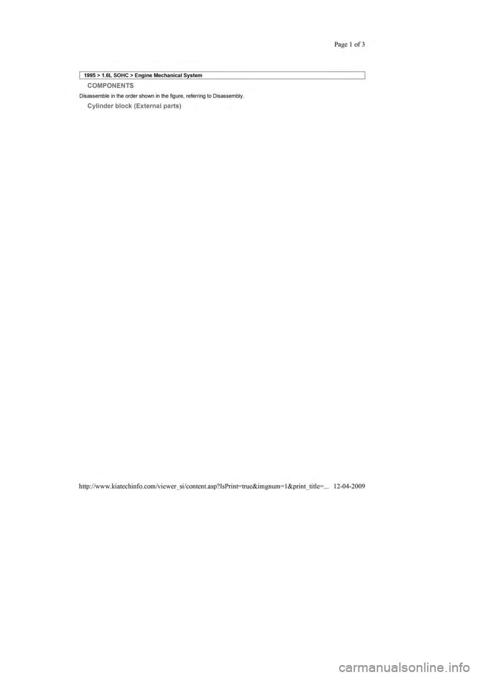 KIA SEPHIA 1996  Workshop Manual 