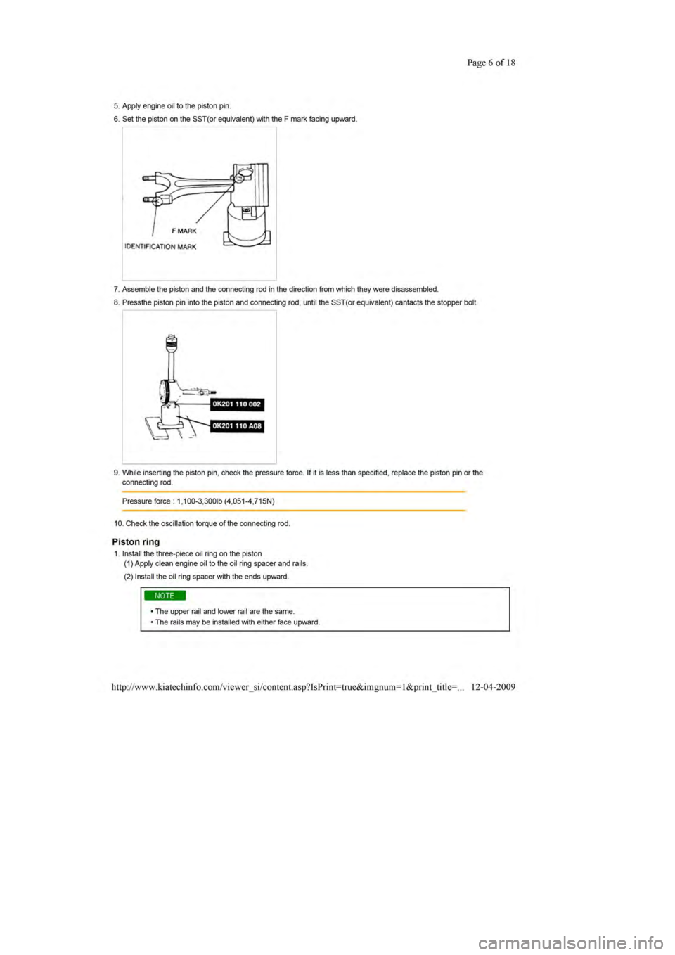 KIA SEPHIA 1996  Workshop Manual 