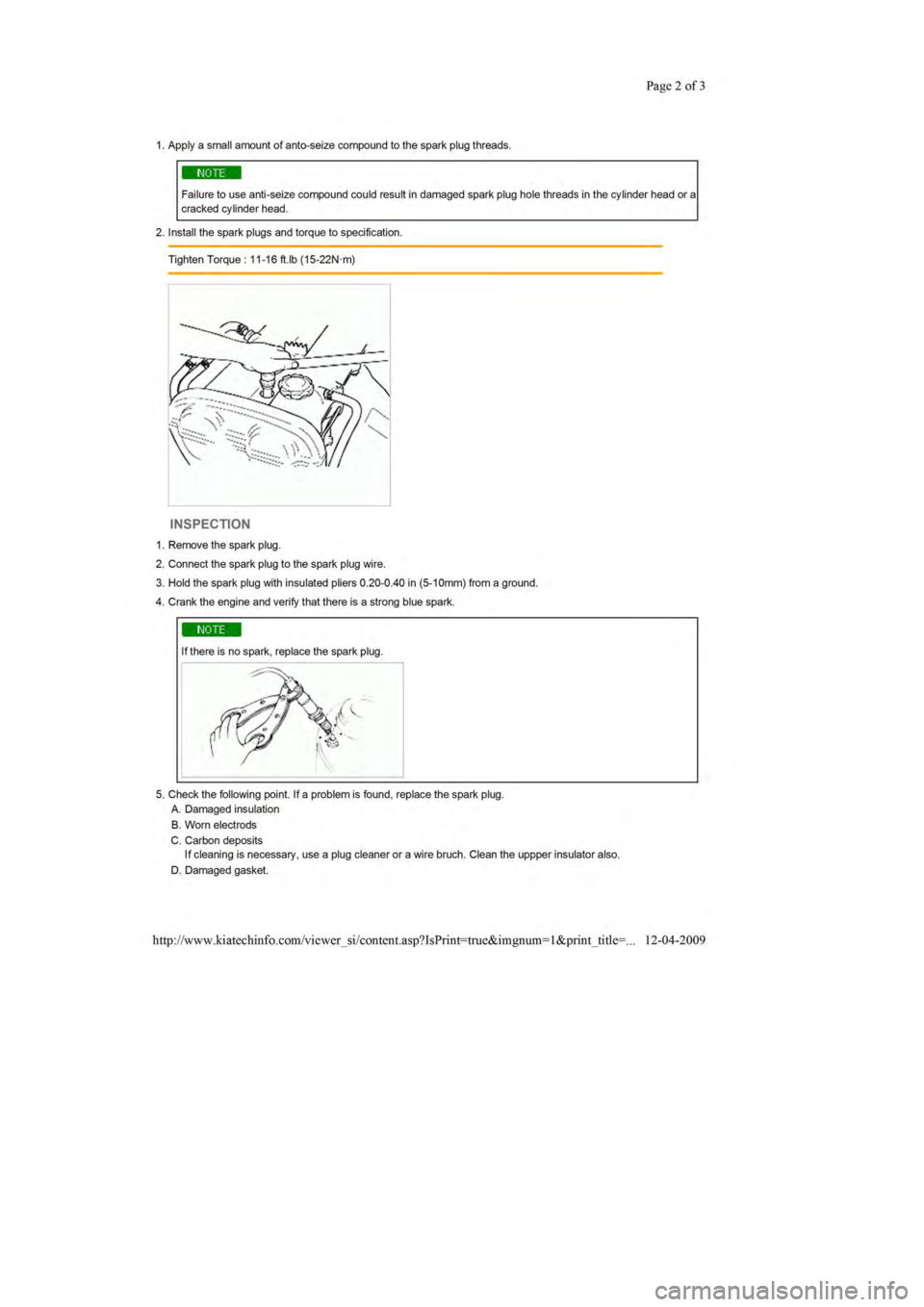 KIA SEPHIA 1996  Workshop Manual 