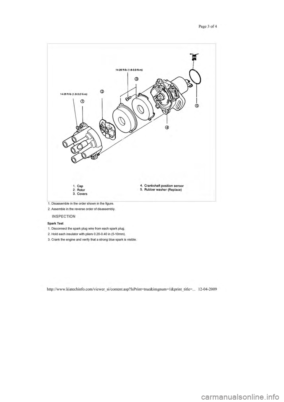 KIA SEPHIA 1996  Workshop Manual 