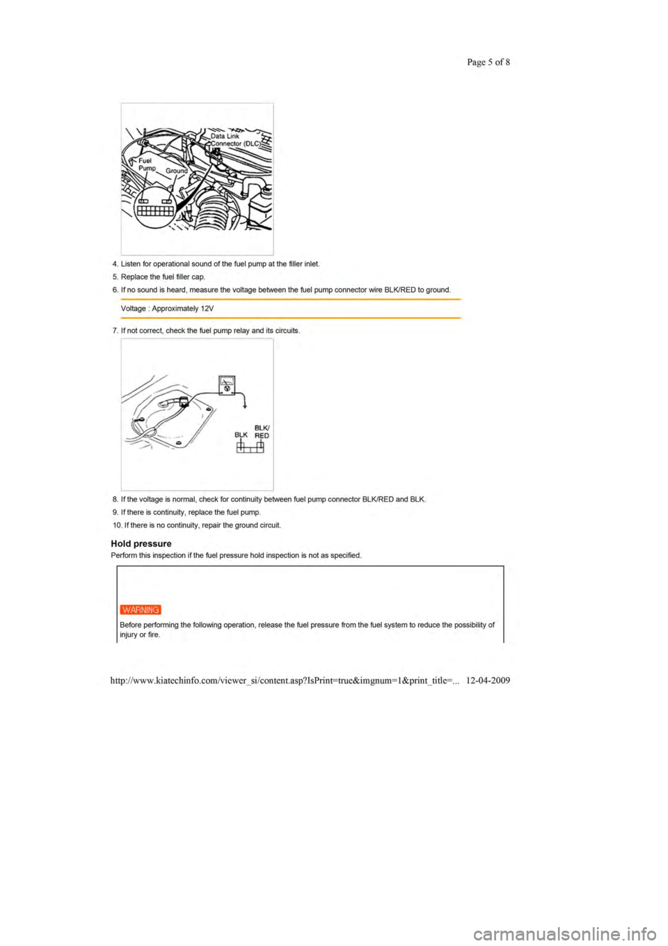 KIA SEPHIA 1996  Workshop Manual 
