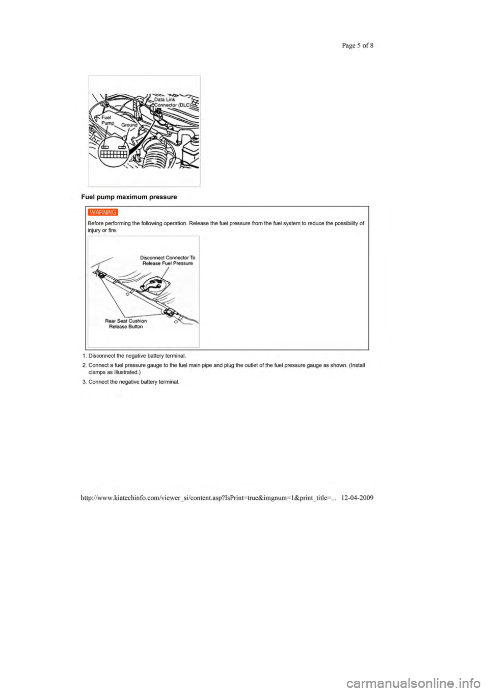 KIA SEPHIA 1996  Workshop Manual 