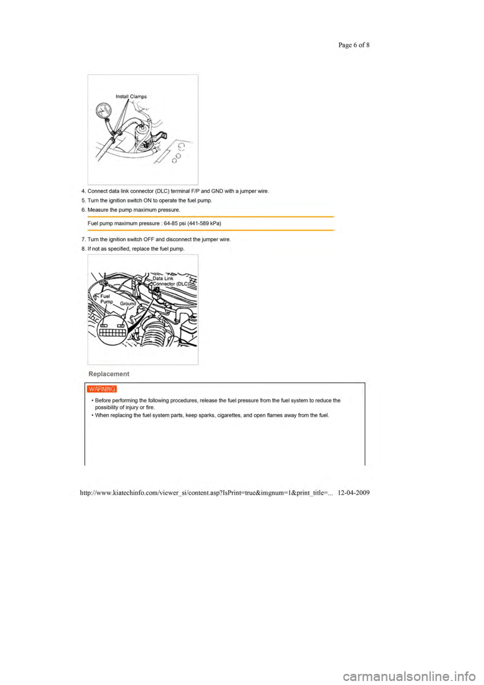 KIA SEPHIA 1996  Workshop Manual 