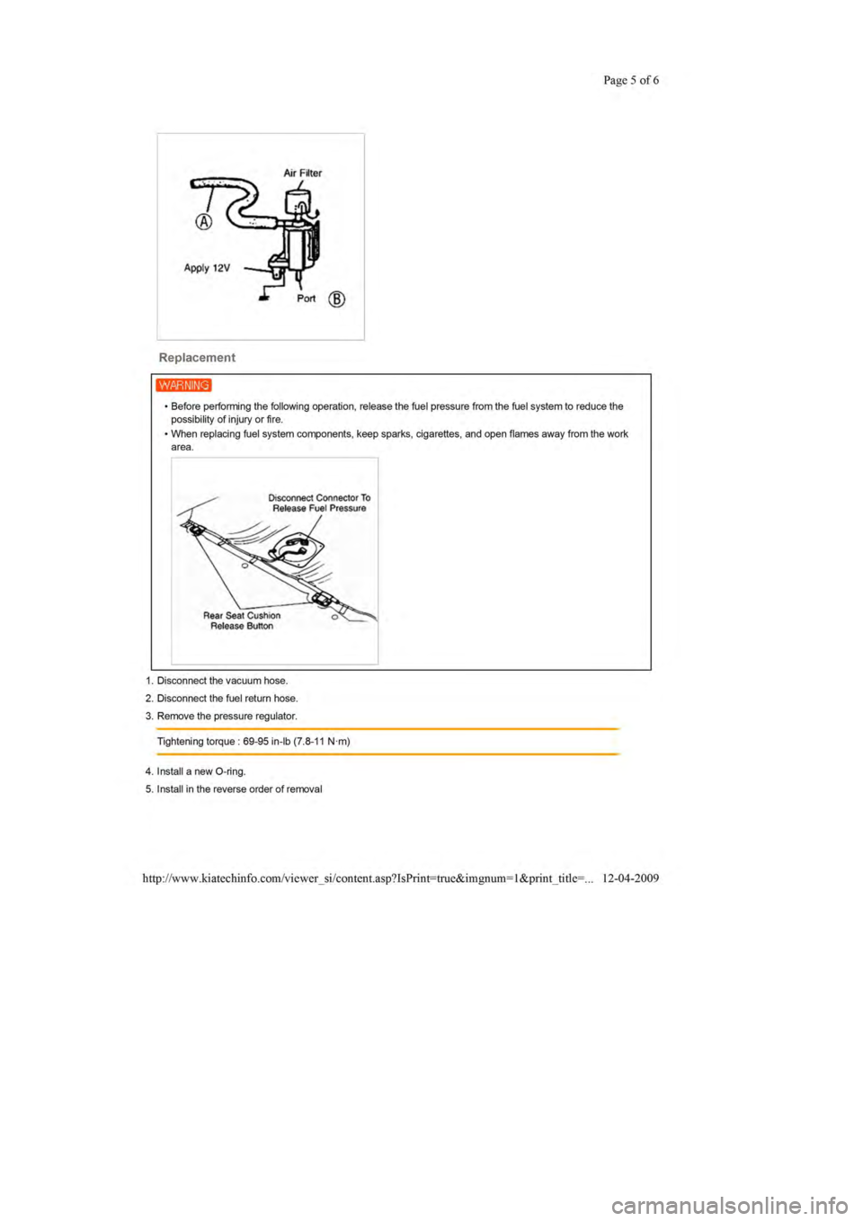 KIA SEPHIA 1996  Workshop Manual 