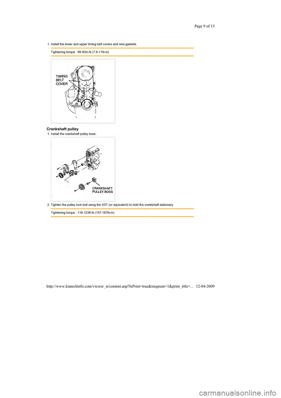 KIA SEPHIA 1996  Workshop Manual 
