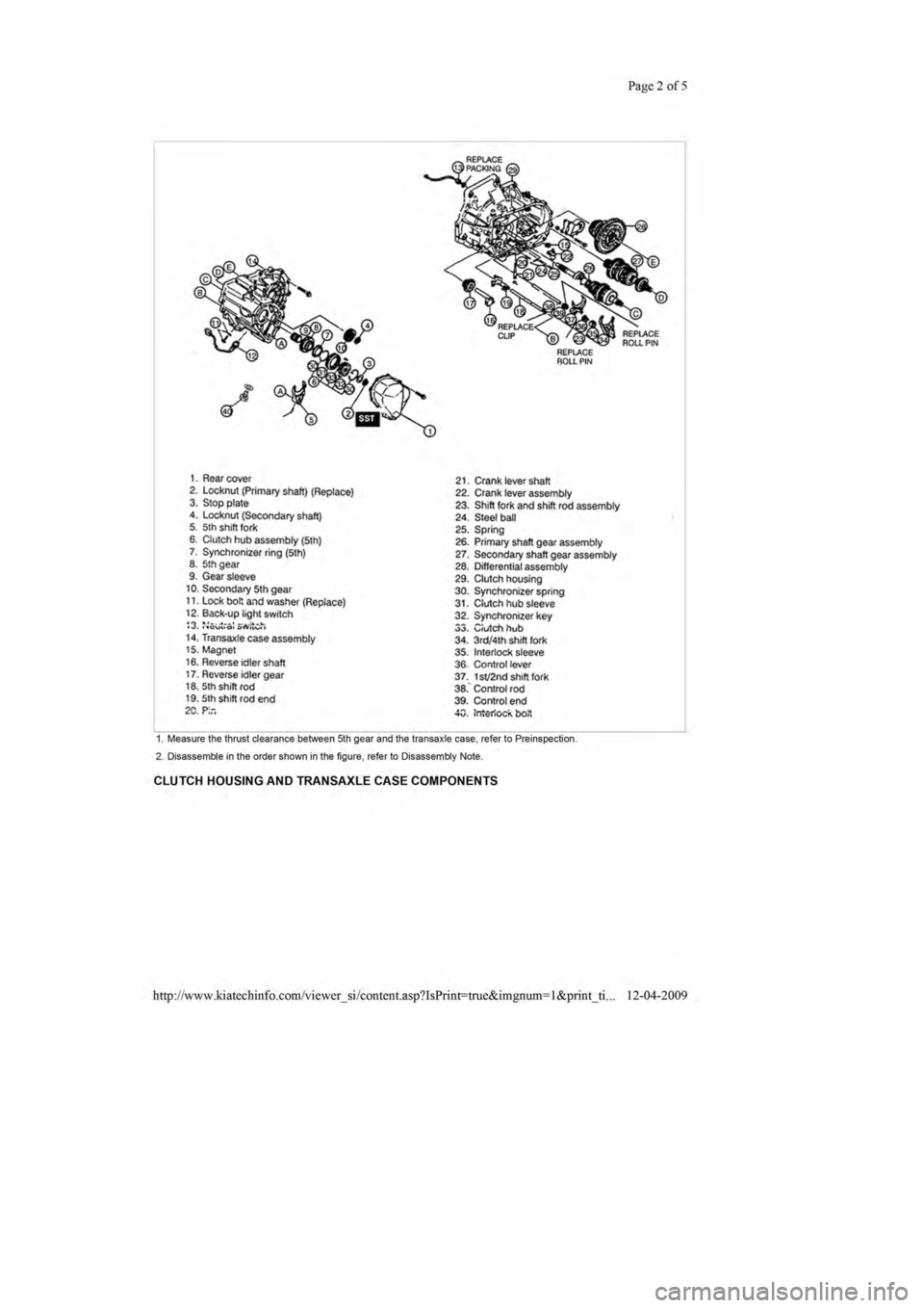 KIA SEPHIA 1996  Workshop Manual 
