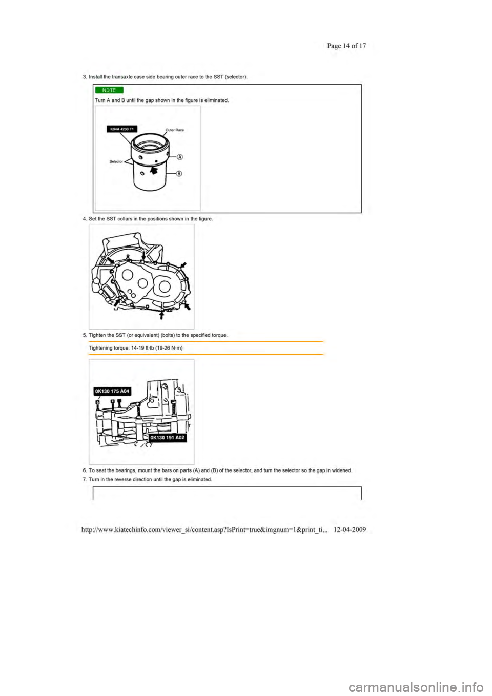 KIA SEPHIA 1996  Workshop Manual 