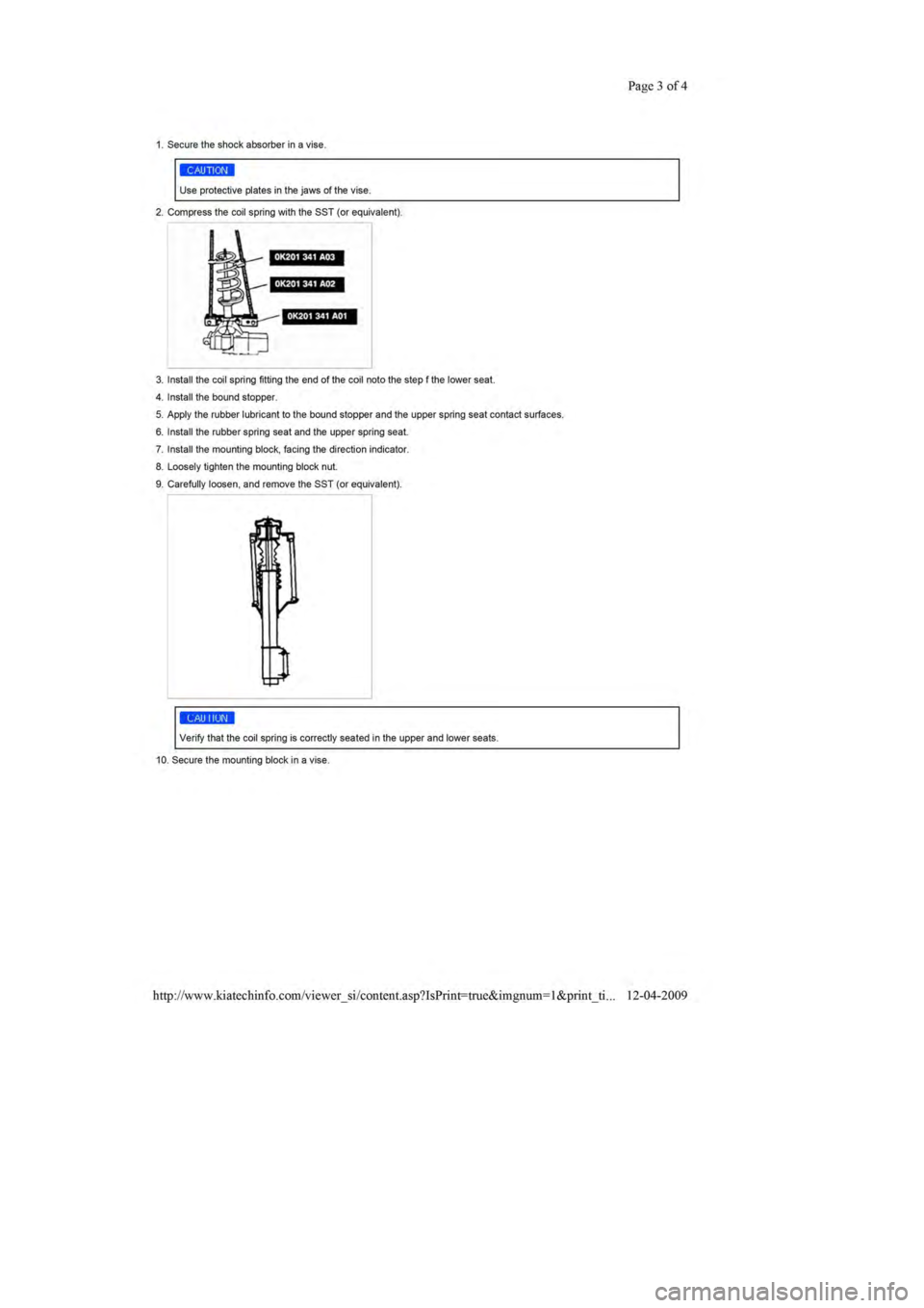 KIA SEPHIA 1996  Workshop Manual 