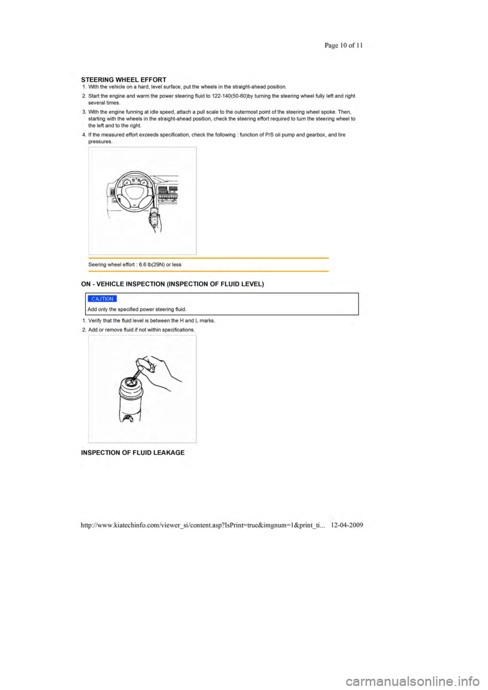 KIA SEPHIA 1996  Workshop Manual 