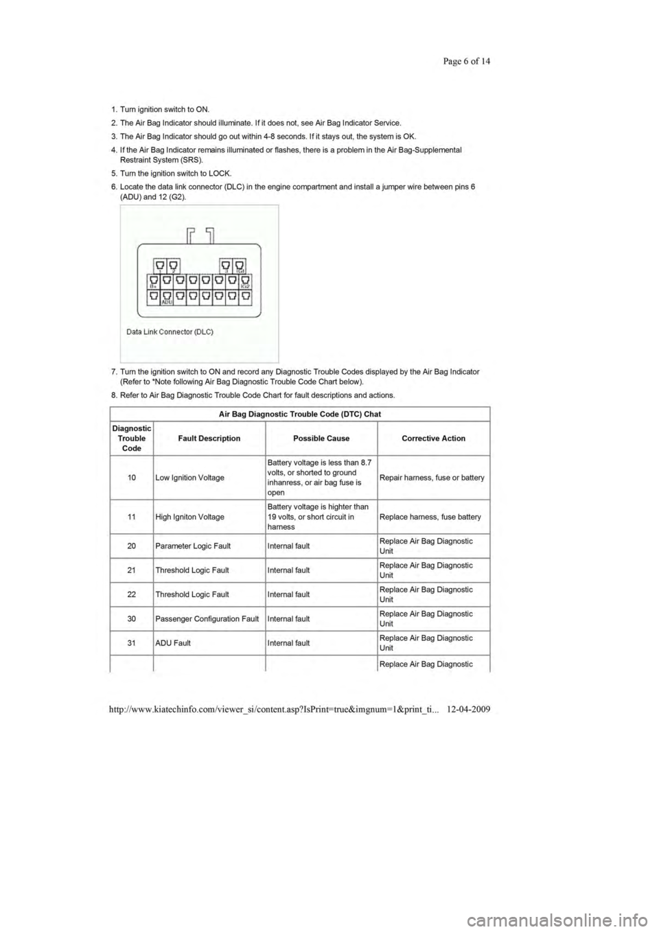 KIA SEPHIA 1996  Workshop Manual 