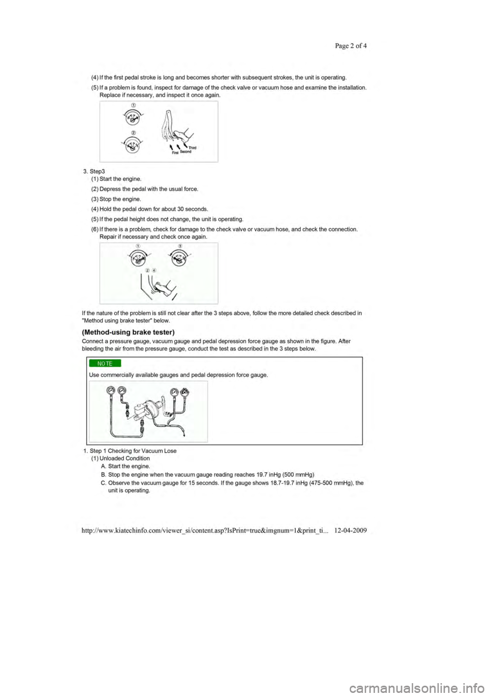 KIA SEPHIA 1996  Workshop Manual 