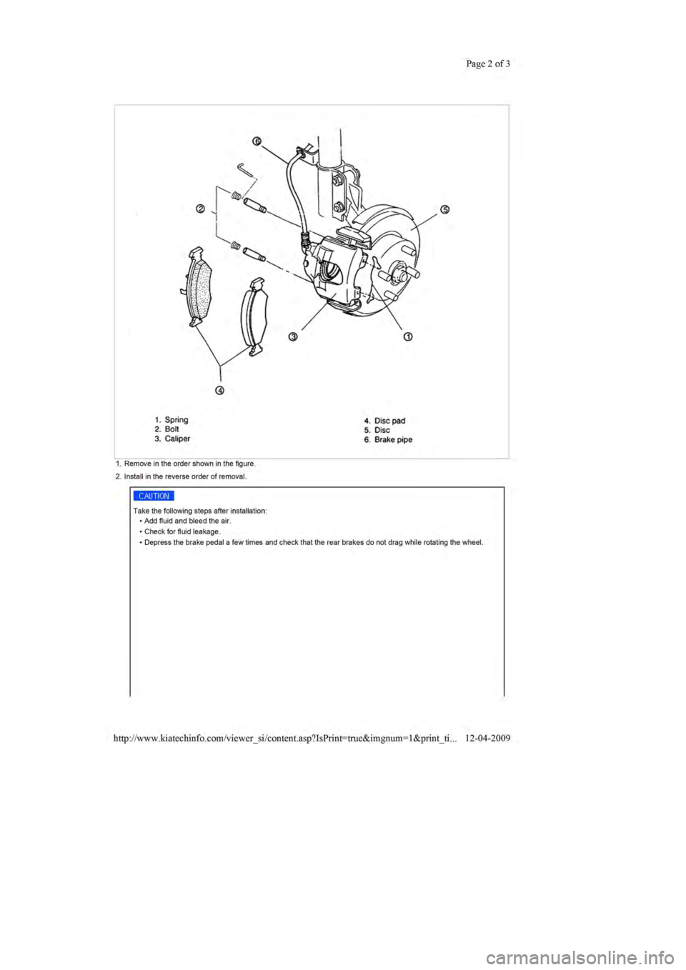 KIA SEPHIA 1996  Workshop Manual 