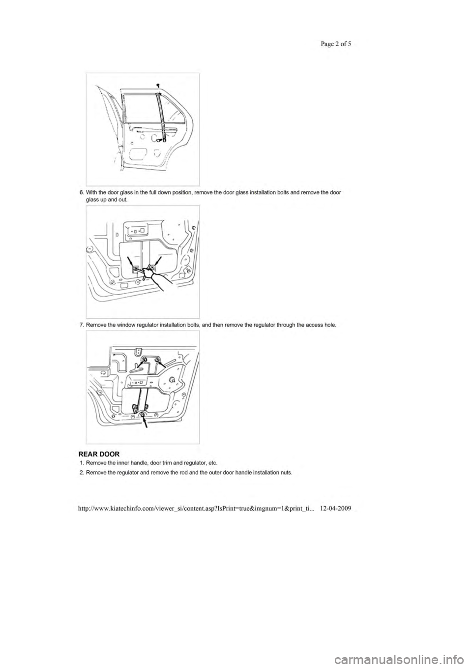 KIA SEPHIA 1996  Workshop Manual 