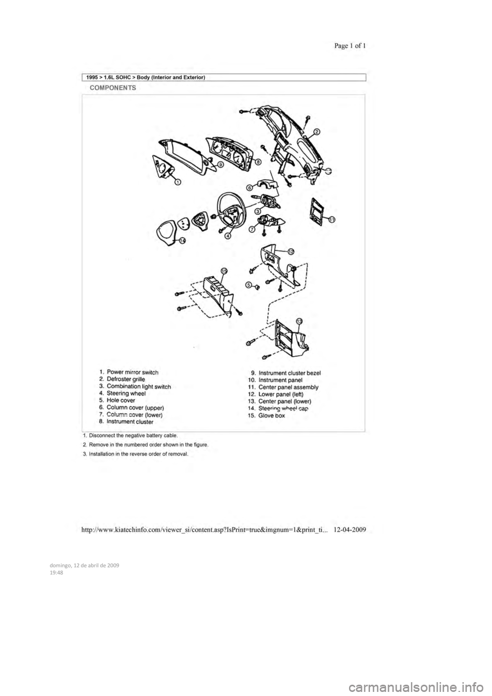 KIA SEPHIA 1996  Workshop Manual  
  
  
  
domingo,  12  de abril  de  2009  
19:48  
   