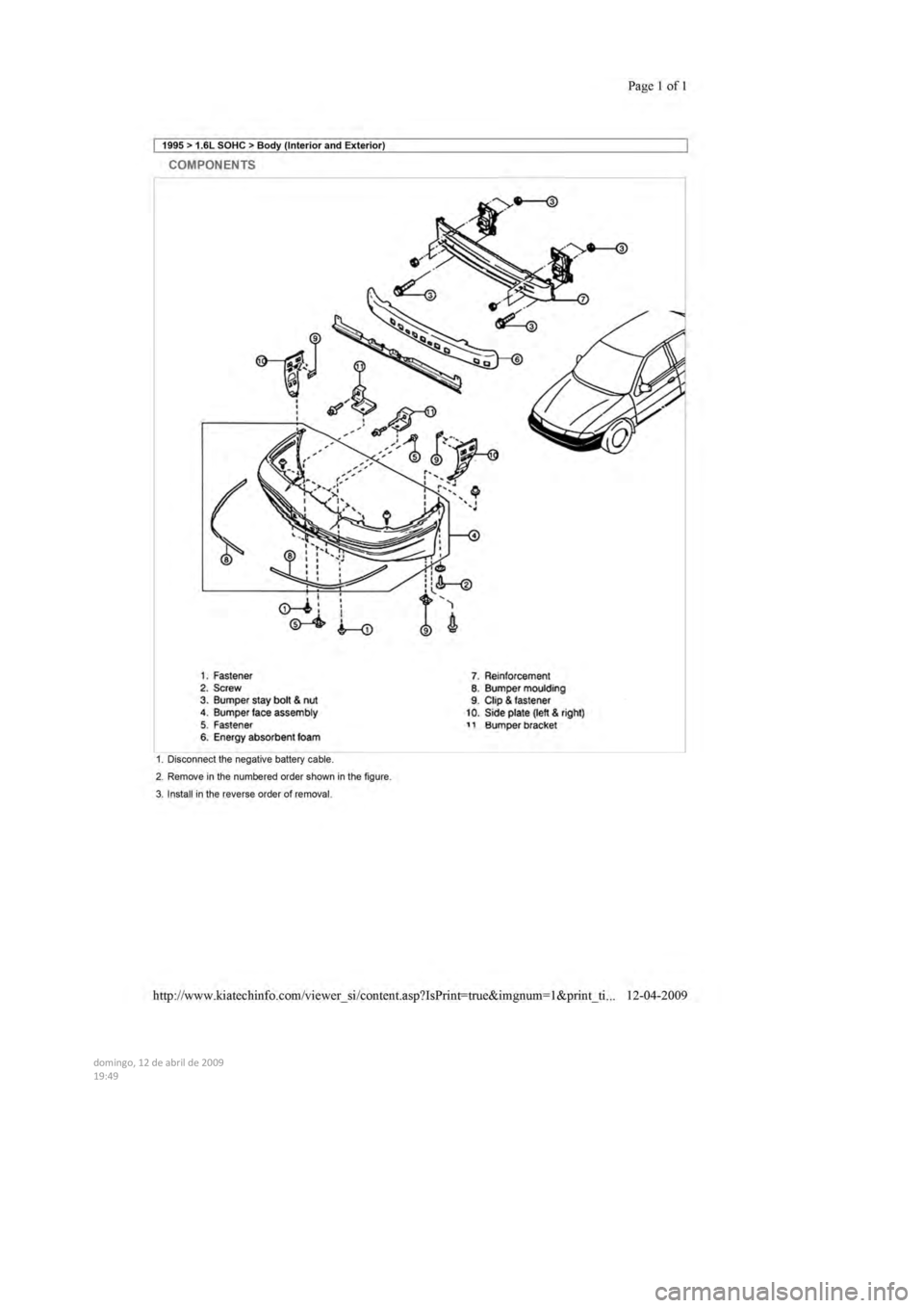 KIA SEPHIA 1996  Workshop Manual  
  
  
  
domingo,  12  de abril  de  2009  
19:49  
   