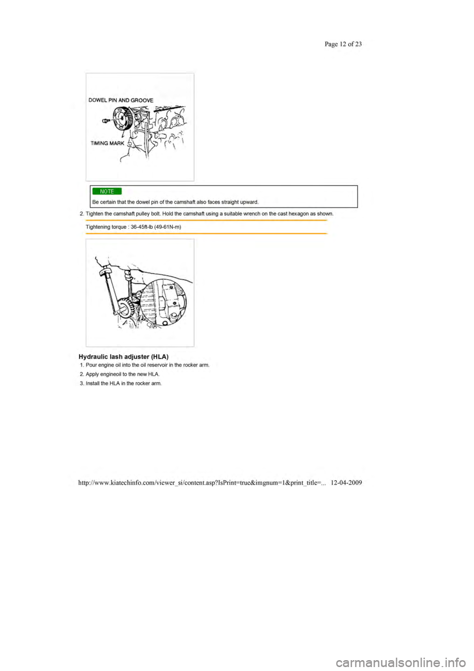 KIA SEPHIA 1996  Workshop Manual 