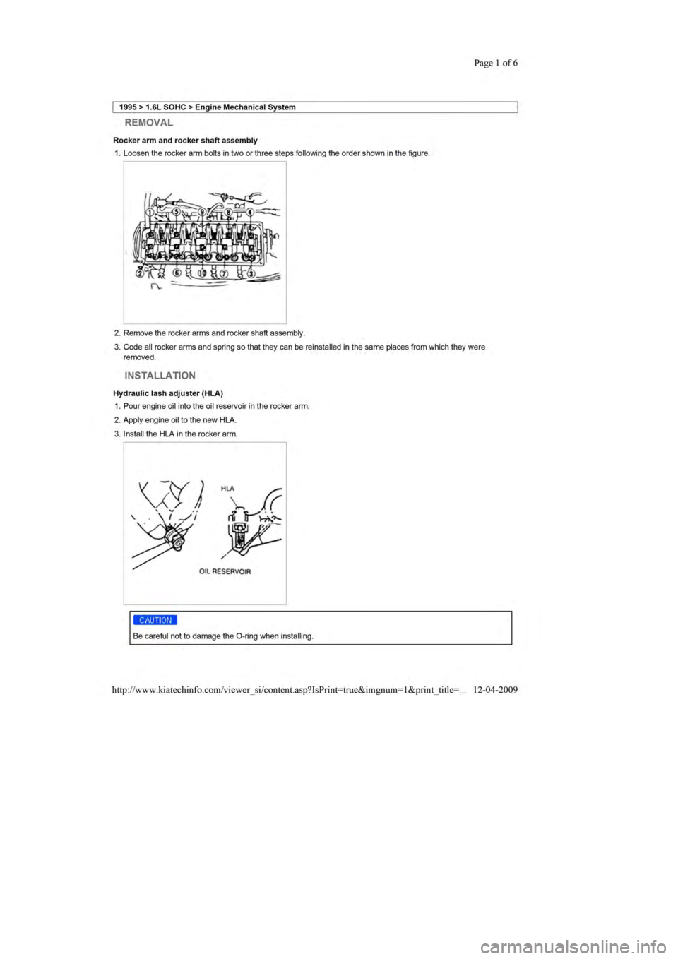 KIA SEPHIA 1996  Workshop Manual 