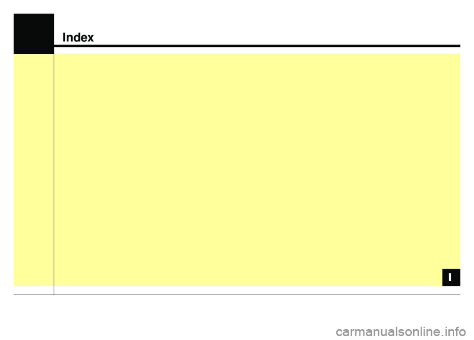 KIA RIO HATCHBACK 2014  Owners Manual Index
I 
