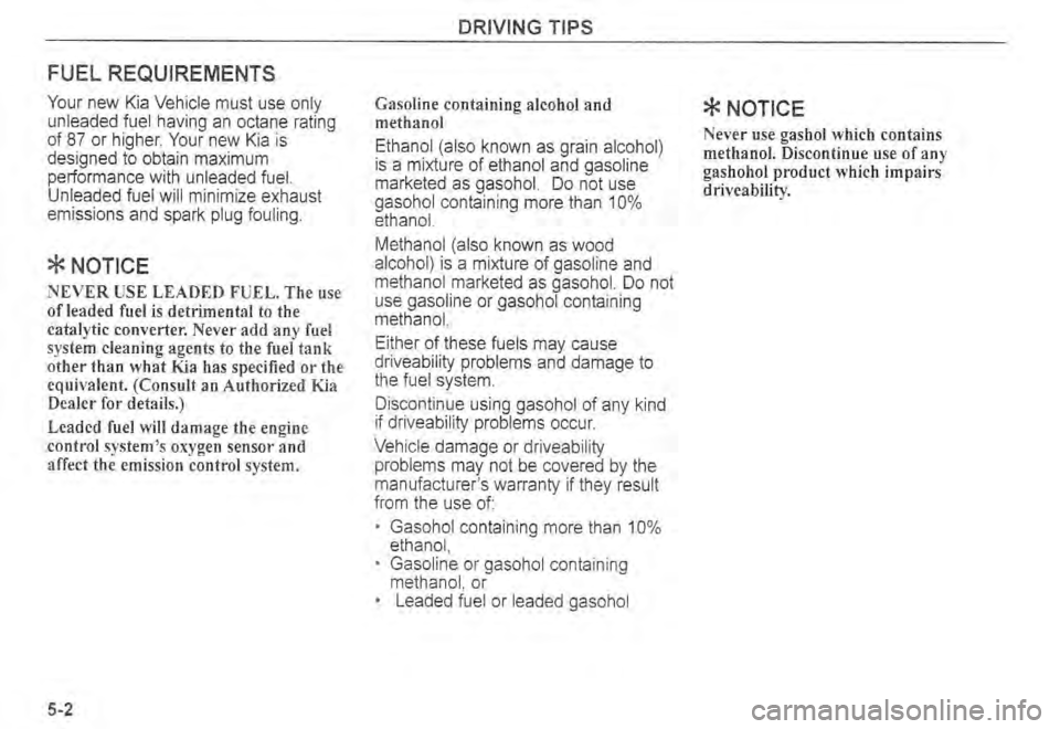 KIA SPECTRA5 2004  Owners Manual 