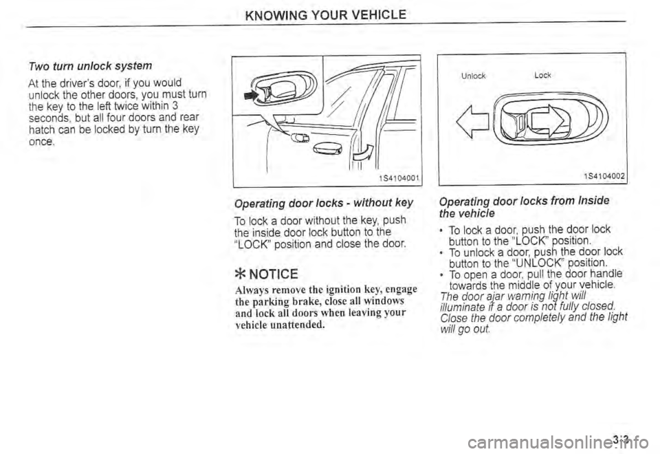KIA SPECTRA5 2004  Owners Manual 