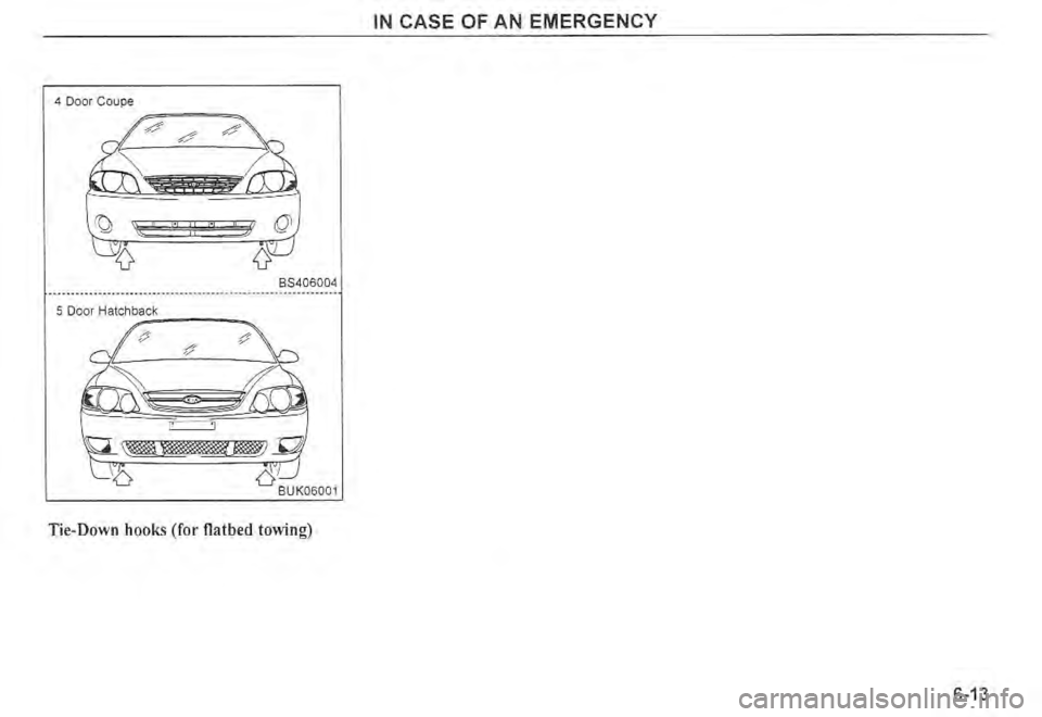 KIA SPECTRA5 2004  Owners Manual 