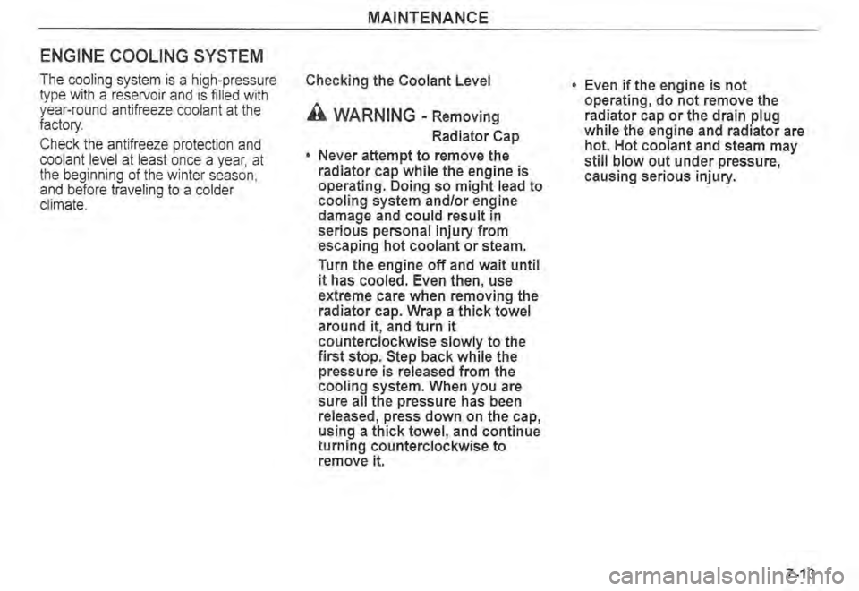 KIA SPECTRA5 2004  Owners Manual 