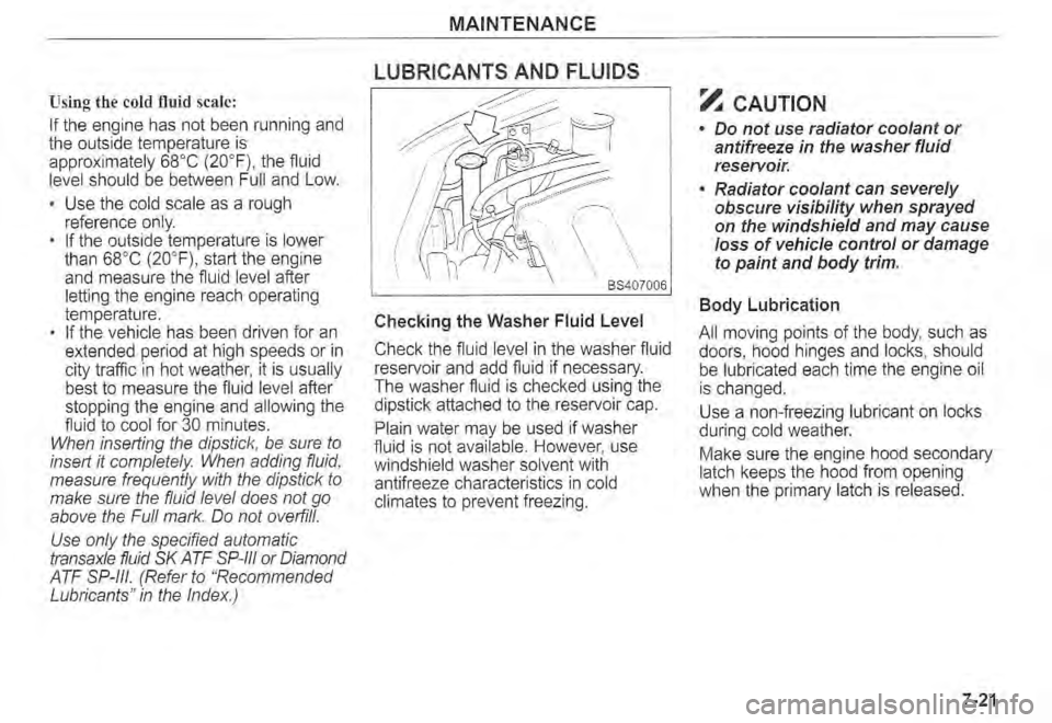 KIA SPECTRA5 2004  Owners Manual 