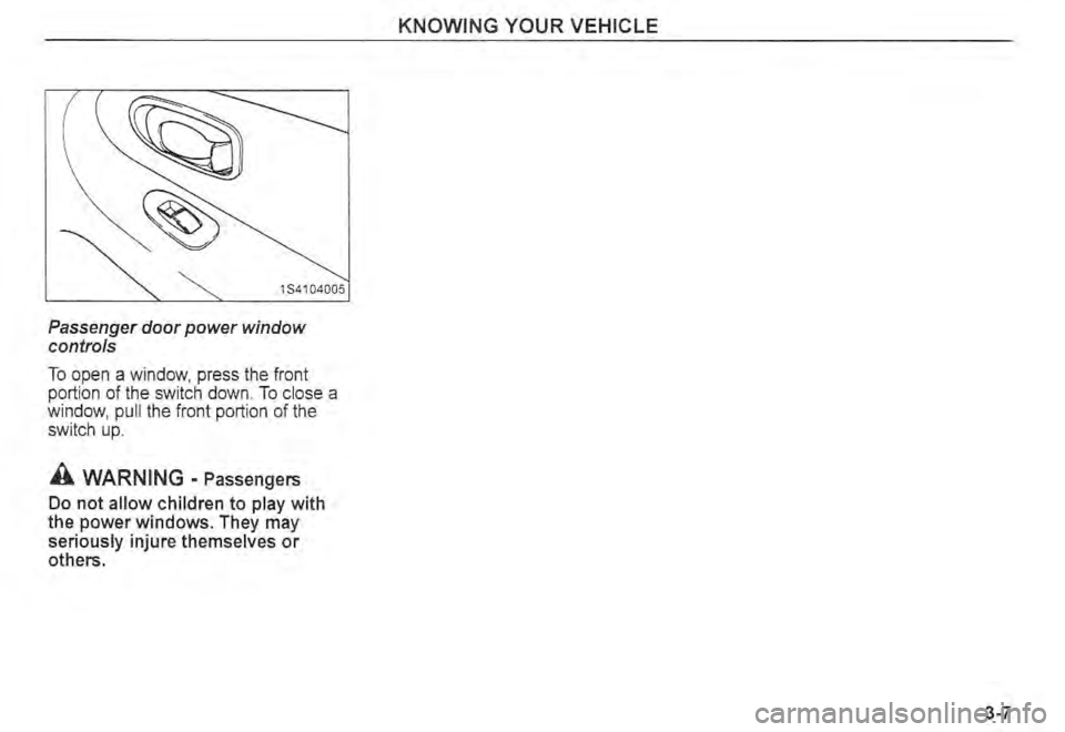 KIA SPECTRA5 2004  Owners Manual 