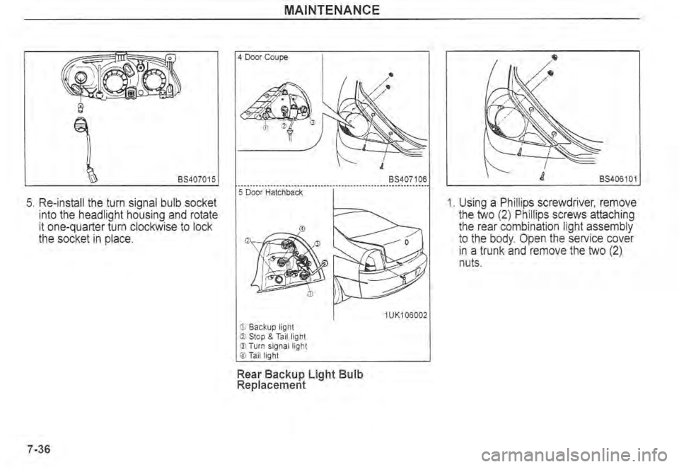 KIA SPECTRA5 2004  Owners Manual 