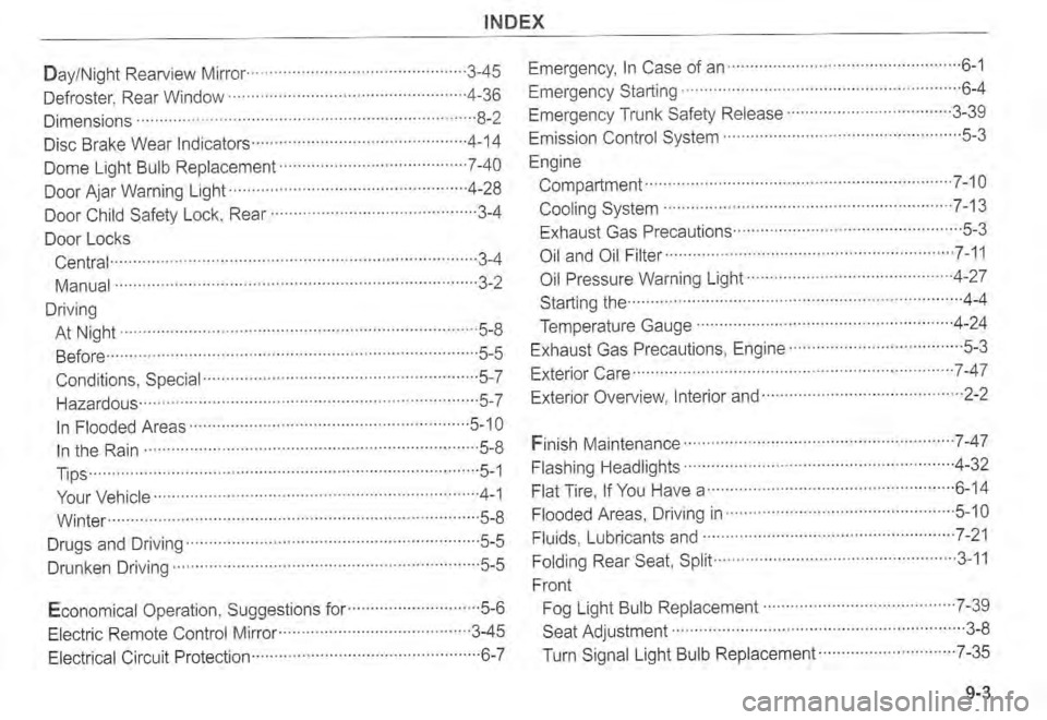 KIA SPECTRA5 2004  Owners Manual 