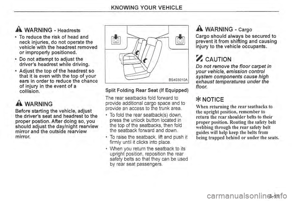 KIA SPECTRA5 2004  Owners Manual 