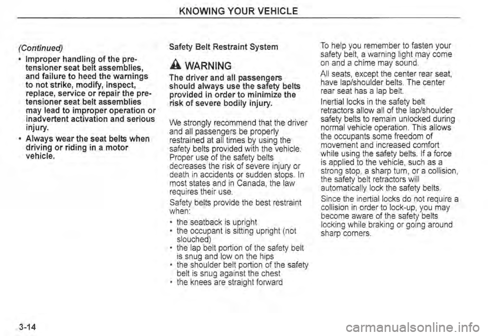 KIA SPECTRA5 2004  Owners Manual 