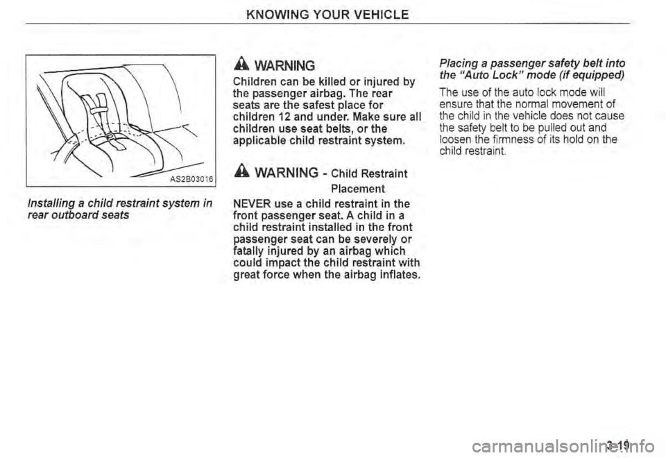 KIA SPECTRA5 2004  Owners Manual 