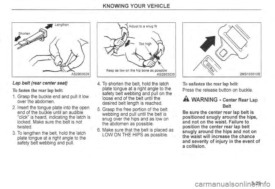 KIA SPECTRA5 2004  Owners Manual 