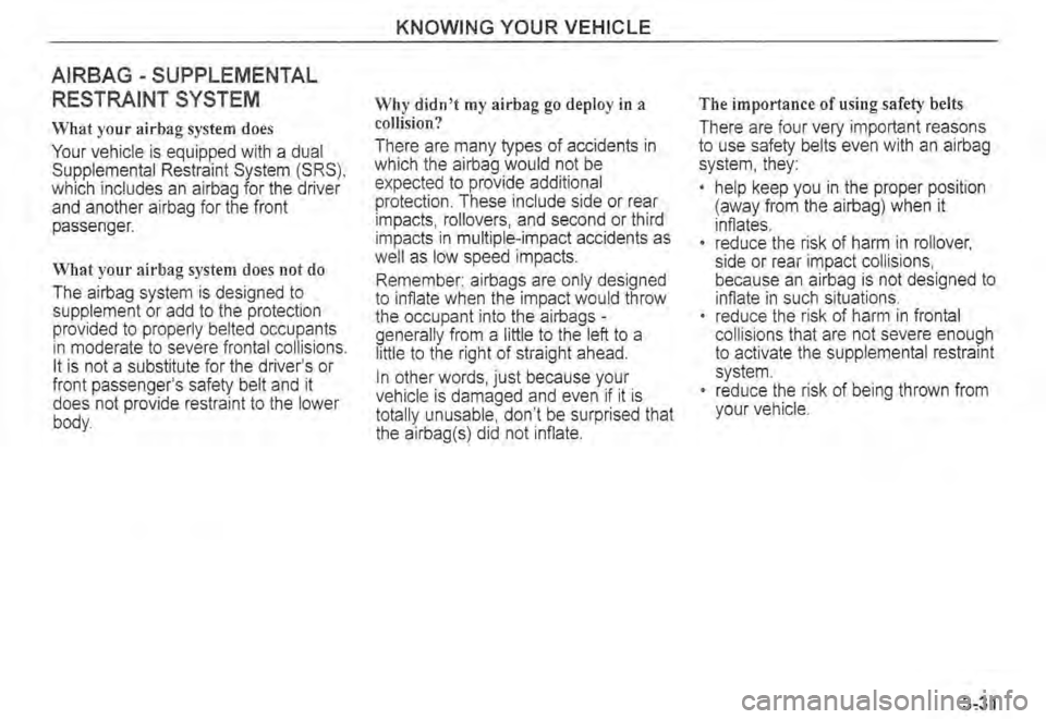 KIA SPECTRA5 2004  Owners Manual 