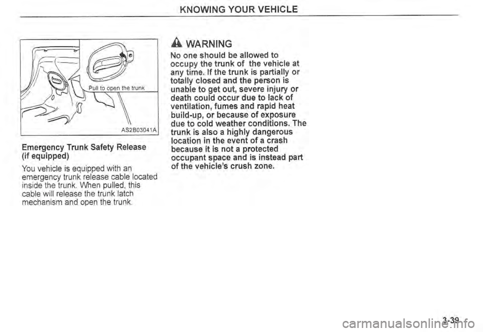 KIA SPECTRA5 2004  Owners Manual 