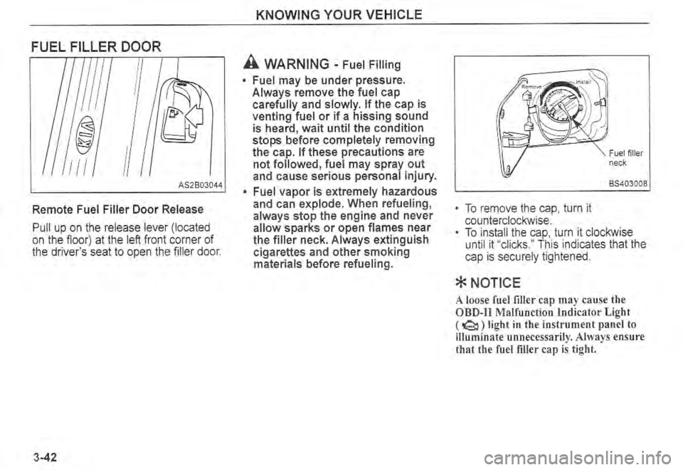 KIA SPECTRA5 2004  Owners Manual 