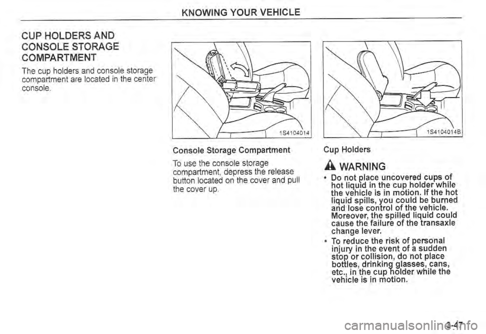 KIA SPECTRA5 2004  Owners Manual 