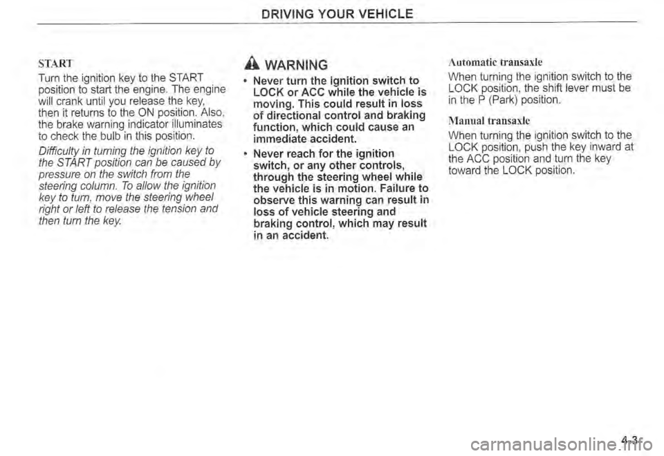KIA SPECTRA5 2004  Owners Manual 