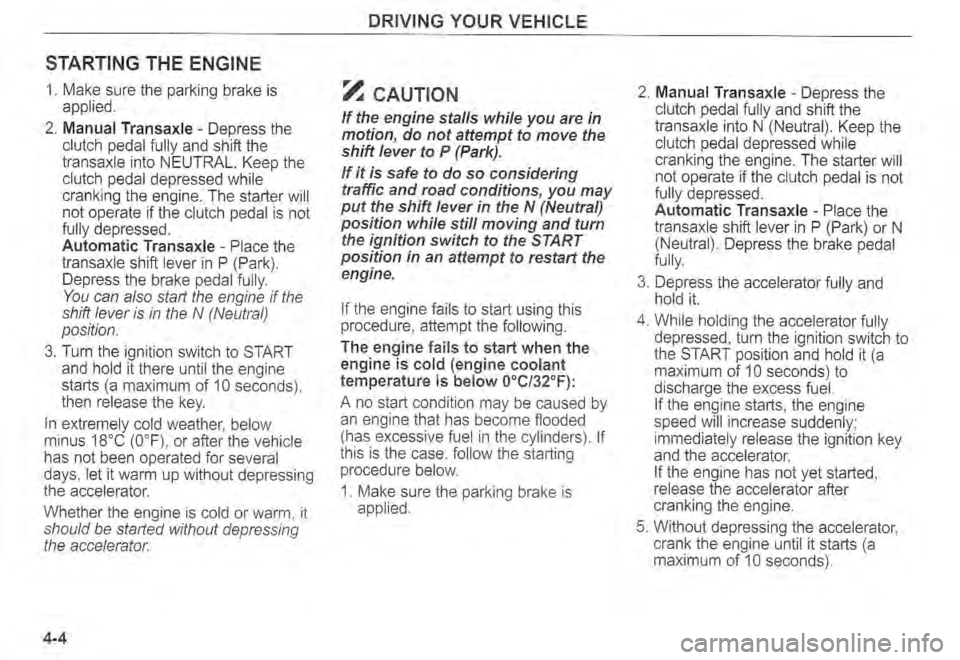 KIA SPECTRA5 2004  Owners Manual 