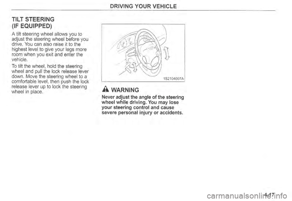 KIA SPECTRA5 2004  Owners Manual 