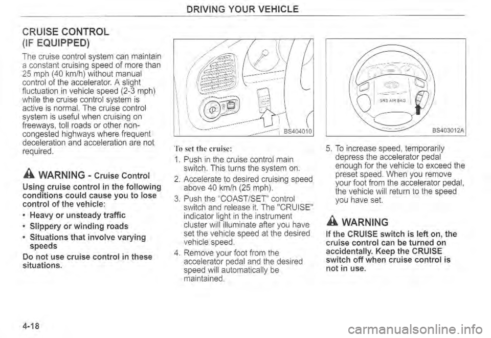 KIA SPECTRA5 2004  Owners Manual 