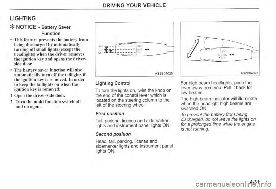 KIA SPECTRA5 2004  Owners Manual 