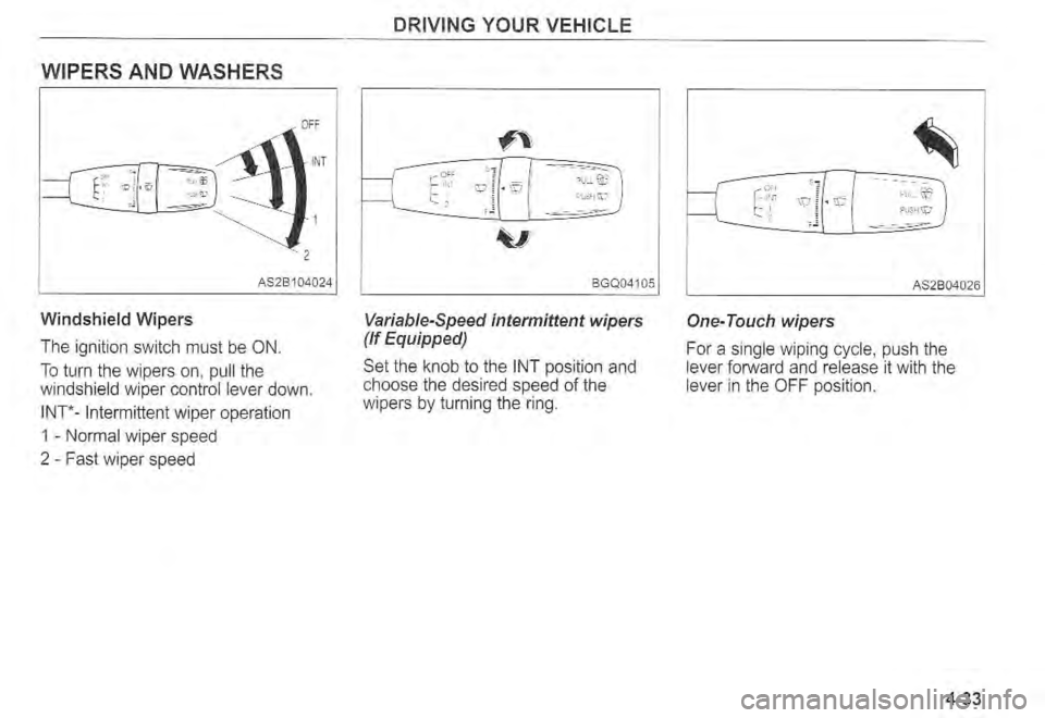 KIA SPECTRA5 2004  Owners Manual 