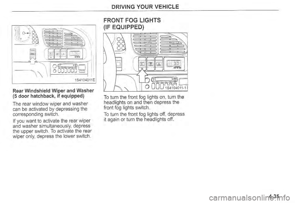 KIA SPECTRA5 2004  Owners Manual 
