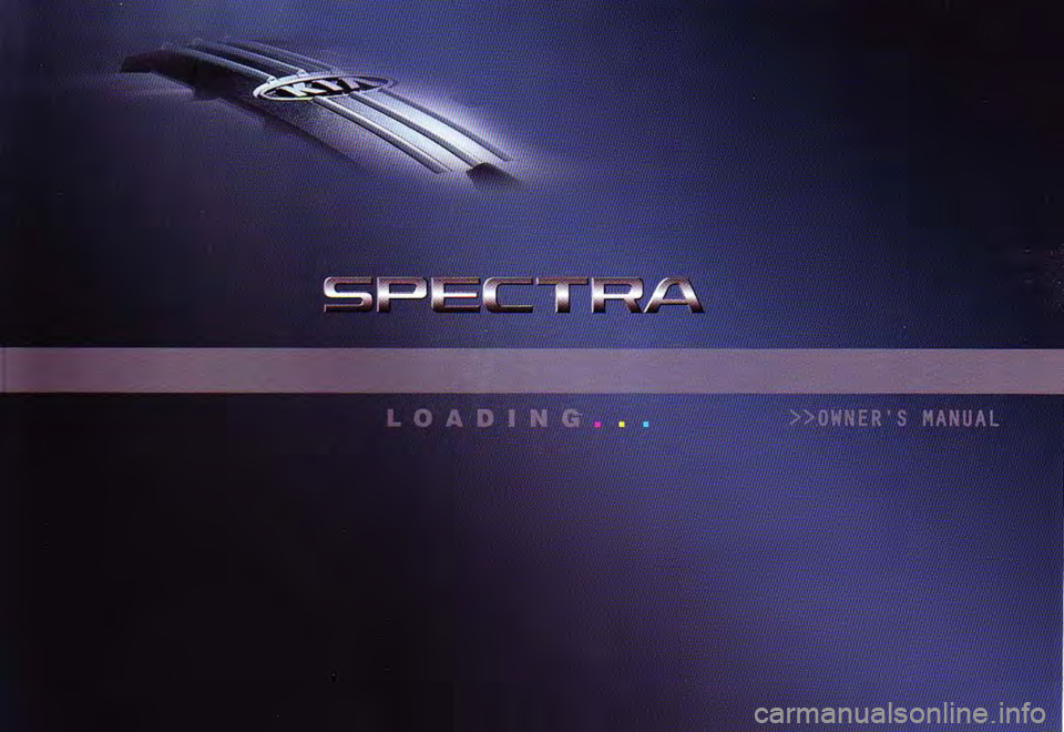 KIA SPECTRA5 2005  Owners Manual 