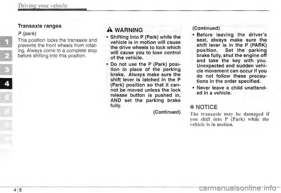 KIA SPECTRA5 2005  Owners Manual 