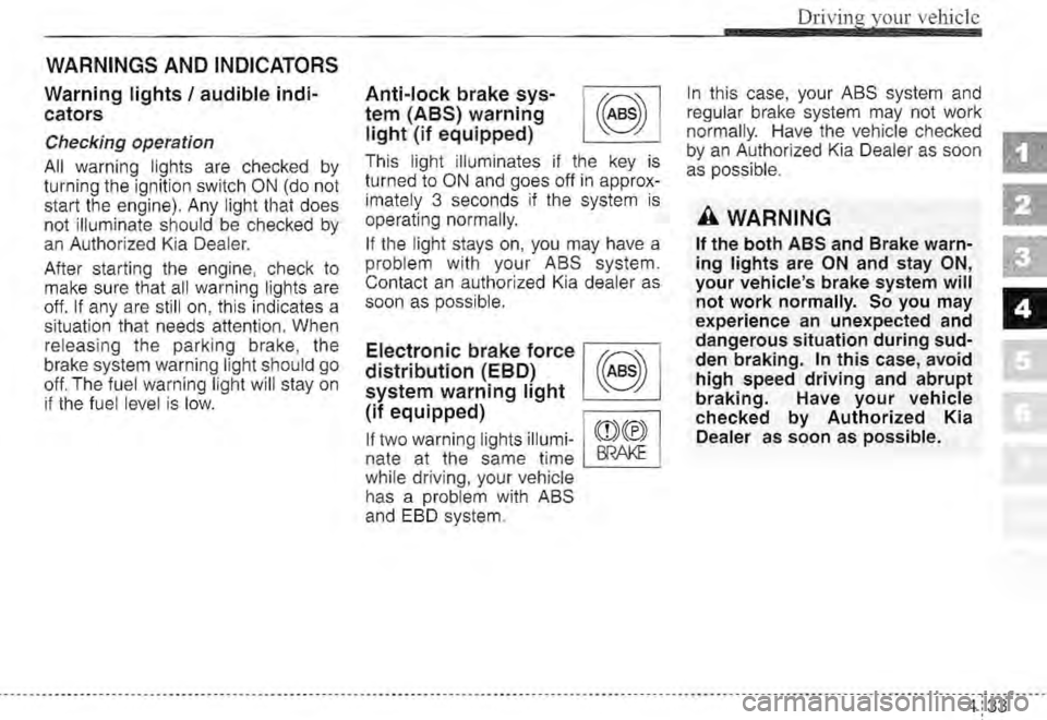 KIA SPECTRA5 2005  Owners Manual 