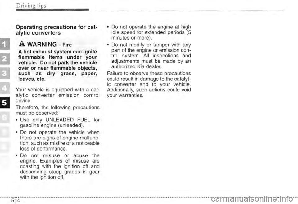 KIA SPECTRA5 2005  Owners Manual 